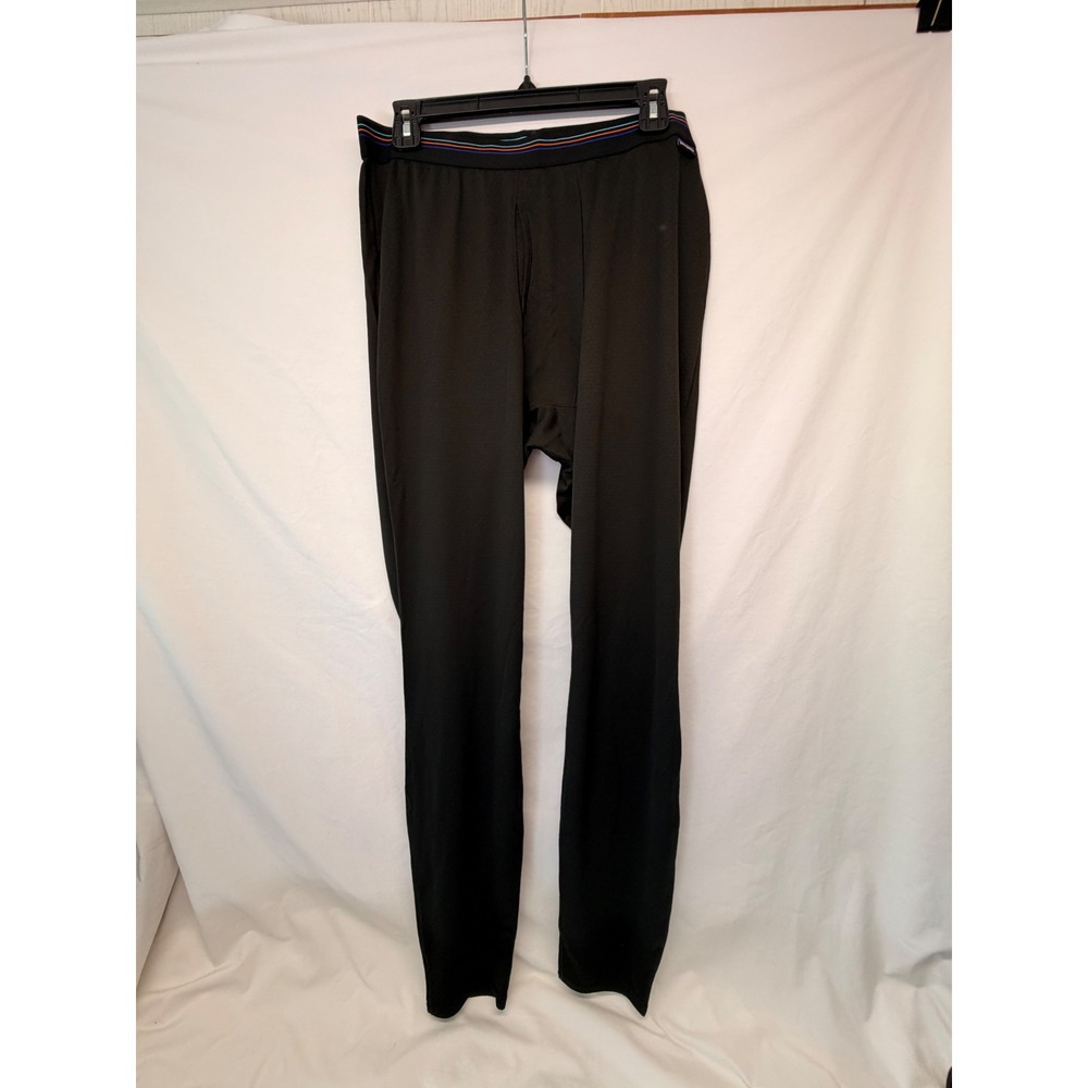 Patagonia Capilene Midweight Bottoms Mens Large Black Base Layer Leggings 44487